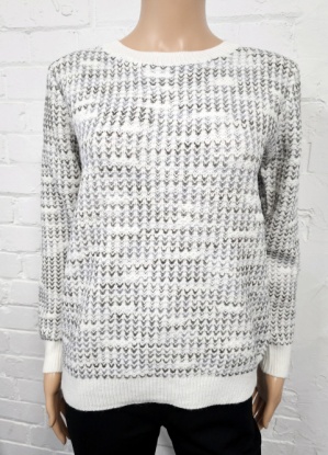 Anonymous Ivory Combo Jumper